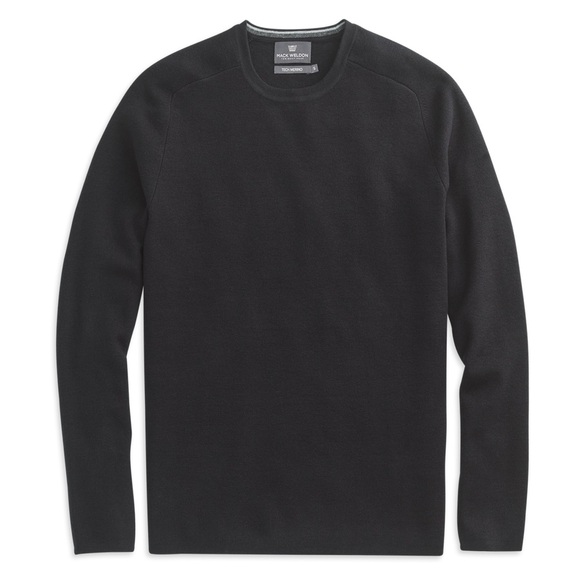 Mack Weldon Tech Merino Crew Neck Sweater Size Large EUC - Picture 1 of 6